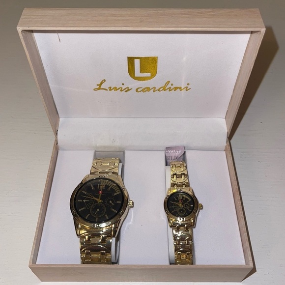 Luis Cardini His & Hers Watch Set - Picture 1 of 6